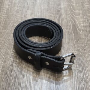 Hanks Belts 100 Year The Gunner Belt Men's Leather Belt Made in USA Black Sz 54"